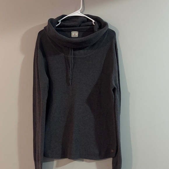 Sioni Sweaters - Sioni Dark Gray Athleisure Knit
